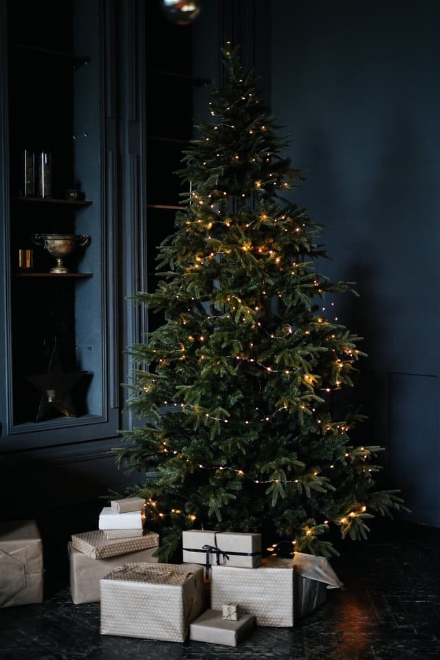 minimalistische kerstboom