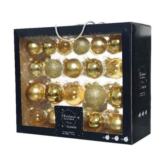 gouden kerstballen